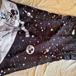 Pippa & Julie Disney Black and White Space Dress